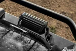 Additional installed view of the 6 inch double-row LED light bar on a UTV