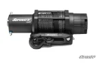 6000 lb. UTV winch, alternate studio angle showing the motor housing and clutch end