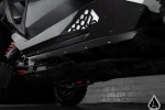 Rock sliders for the Polaris RZR Pro S shown installed along the lower door line of the machine