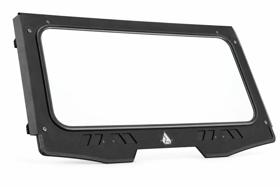 Assault Industries Glass Windshield for Polaris RZR XP (2024+) isolated on a white background