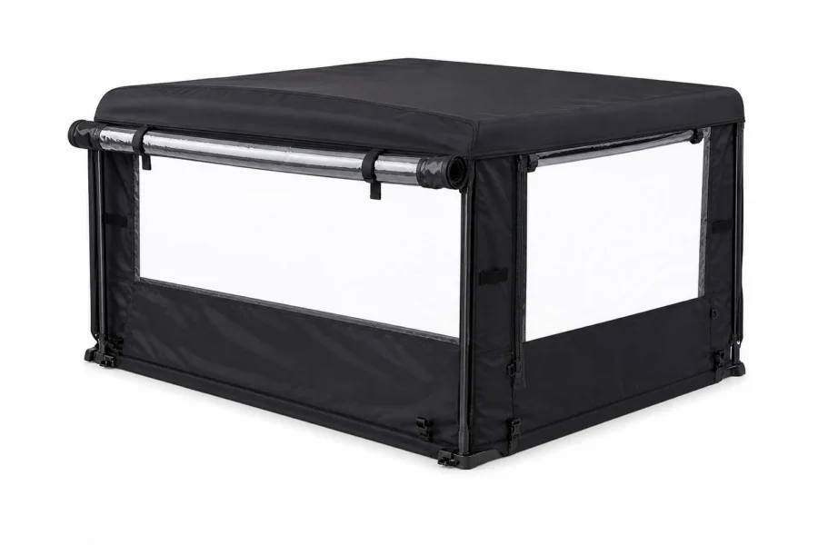 UTV Soft Cargo Camper Bed Cover for Can-Am Defender, shown on a plain background