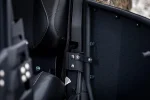 Can-Am Defender HD10 MAX aluminum doors shown fitted to the machine, additional in-use photo