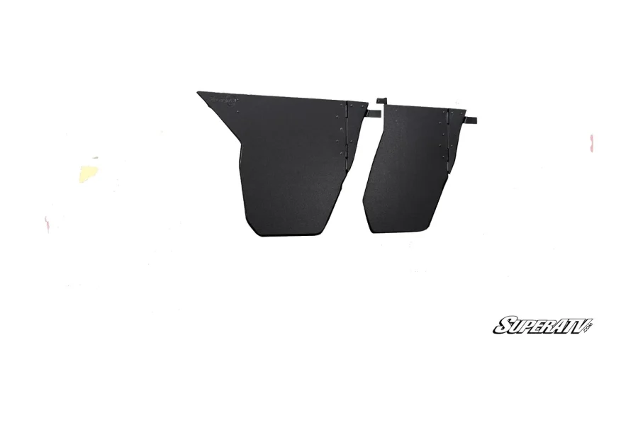 Can-Am Defender HD7 MAX HDPE half door panels, isolated studio product view