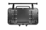 Rear Spare Tire Carrier & Cargo Rack for Can-Am Maverick R 2024+ – Heavy-Duty UTV Bed Storage Accessory, shown on a plain background