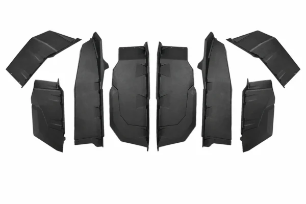 Upgraded Extended Fender Flares for Can-Am Maverick X3 / X3 Max, shown on a plain background