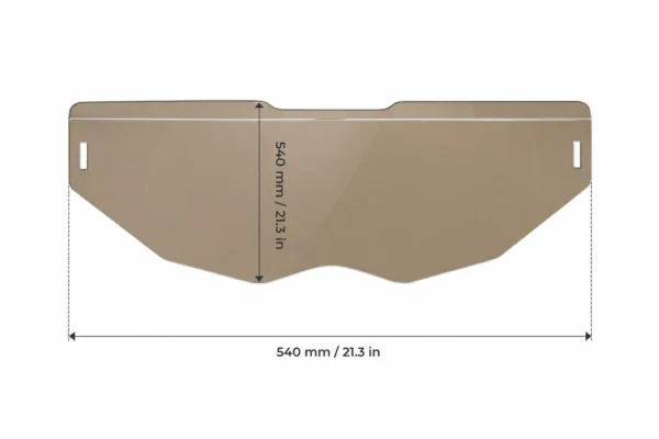 Tinted Half Windshield for Can-Am Maverick X3 & X3 MAX