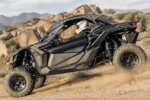 Nerf Bars Rock Sliders for Can-Am Maverick X3 2017-2026, fitted to a Can Am Maverick X3