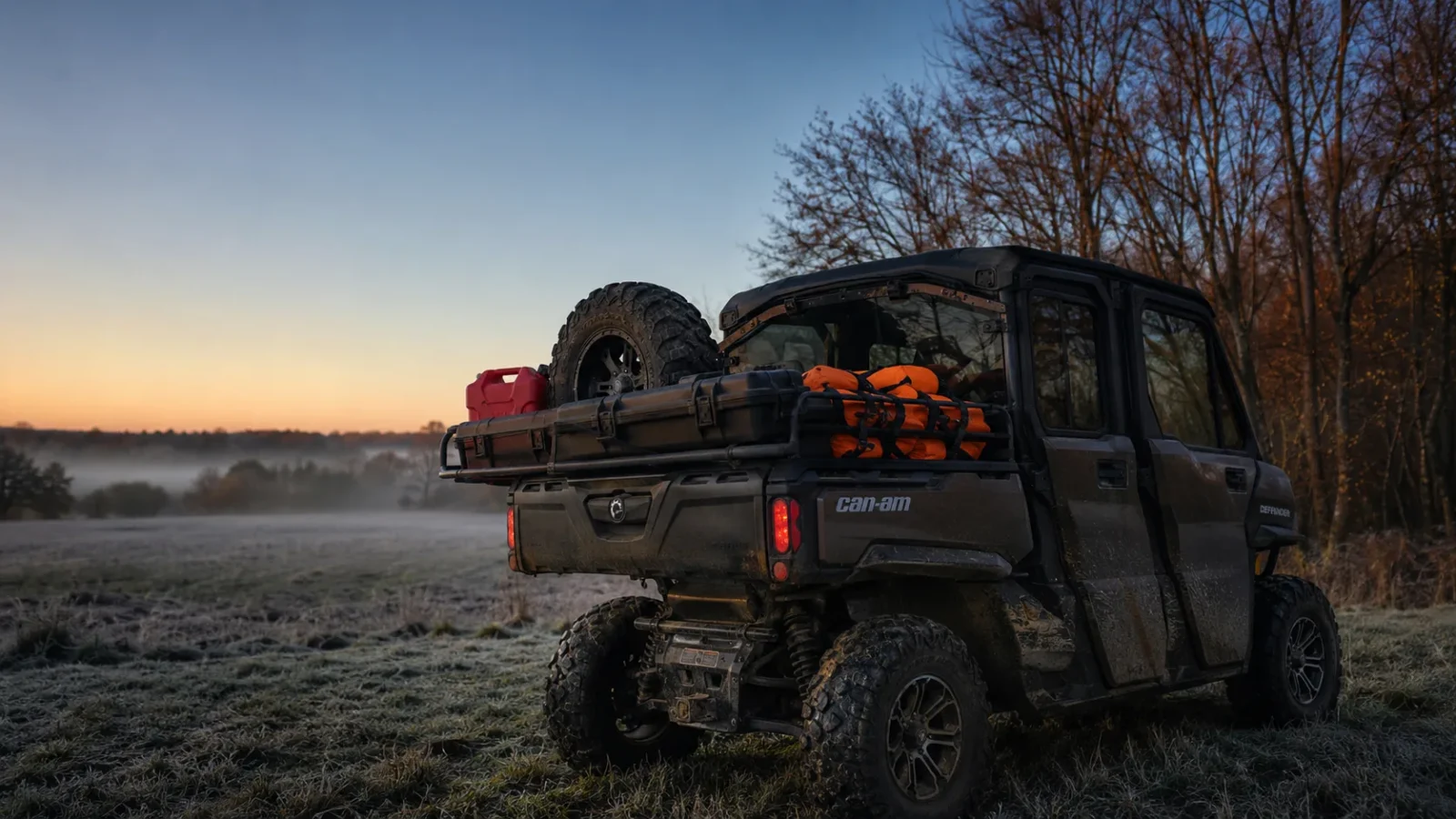 Can-Am Defender Hunting Accessories: Rack, Gun Mount & Gear Loadout