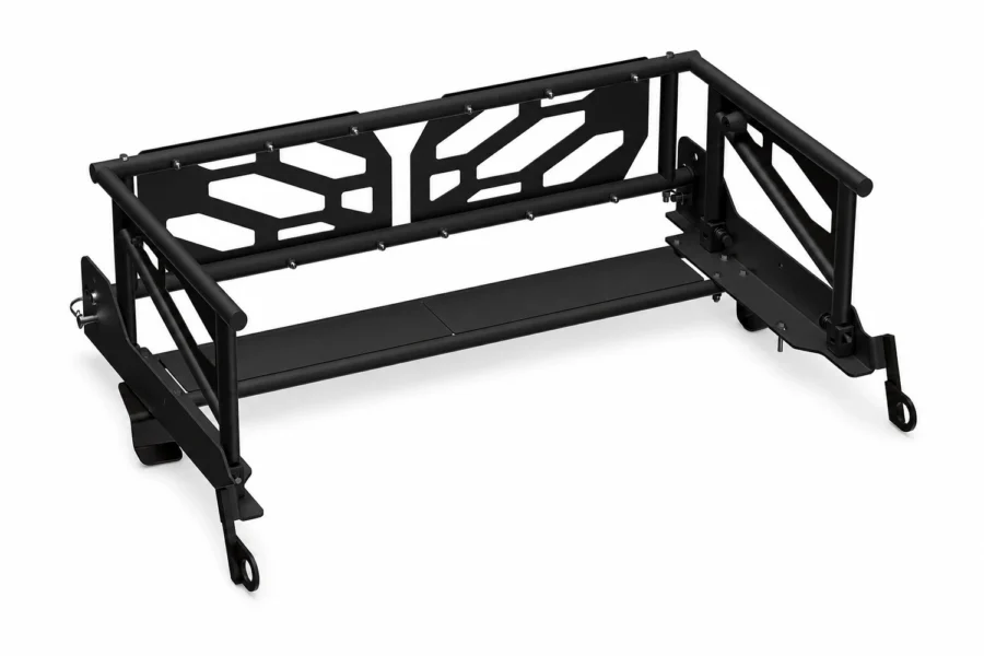 Rear Cargo Bed Extender for Pioneer 1000-5 700-4 2016-2025, shown on a plain background