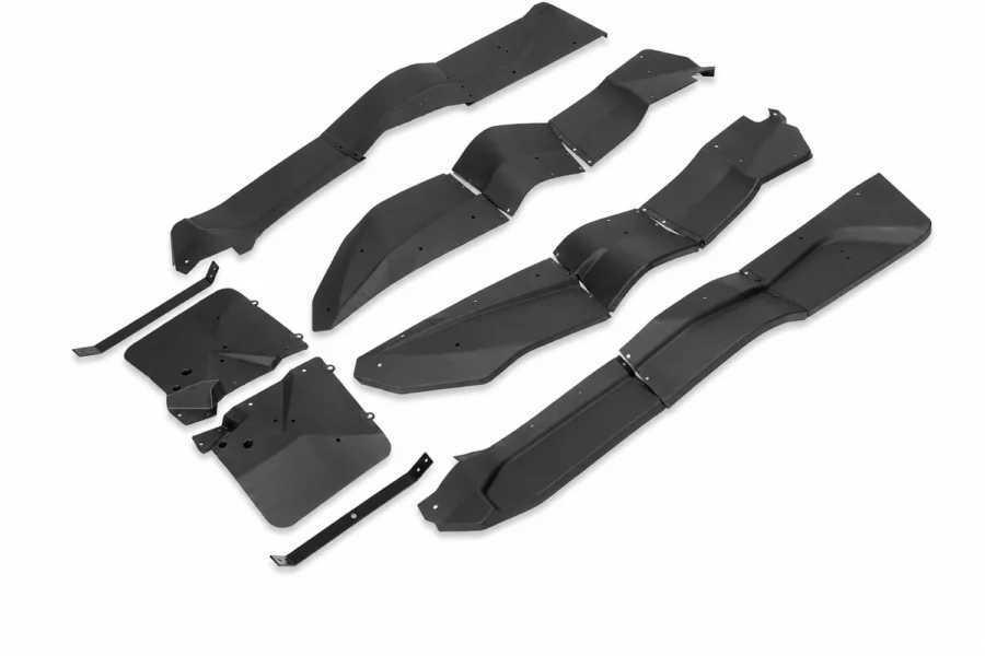 Wider Fender Flares Extensions for Talon 1000X 1000R 1000X-4 (2019-2024), shown on a plain background