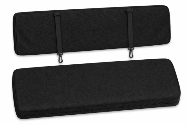 Front Bench Seat Cover for Kawasaki Mule, shown on a plain background