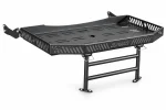 SuperATV Charlie Hood Rack for Polaris Ranger 1000 isolated on a white background