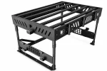 SuperATV Outfitter Bed Rack for Polaris Ranger 1000 isolated on a white background