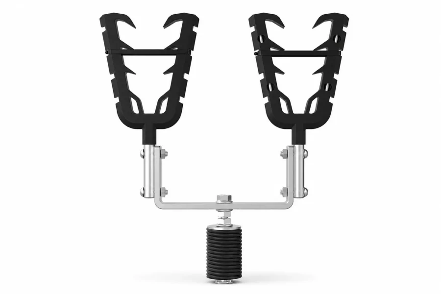 UTV Gun Mount, Tool Rack Fit Polaris Ranger & General, shown on a plain background