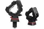 Ratcheting UTV Hunting Tool Rack, Adjustable Grip Mount For Polaris Ranger General, shown on a plain background