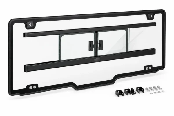 Sliding Glass Rear Window for Polaris Ranger 570 / 900 / 1000 & XP Crew (2013–2026), shown on a plain background