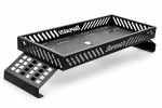 SuperATV Delta Bed Rack for Polaris Ranger XD 1500 isolated on a white background