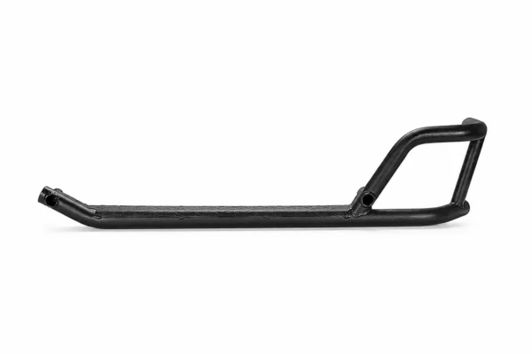 Kemimoto steel nerf bars for the Polaris Ranger XP 1000, black powder-coated tubing, shown on a plain background