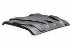 Plastic Roof for Polaris Ranger XP 570 isolated on a white background