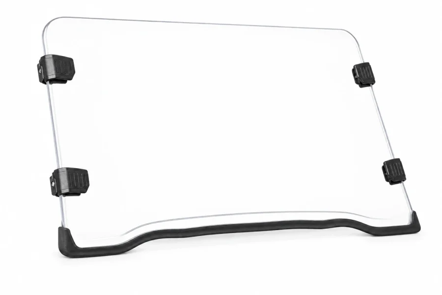 Full Windshield for Polaris RZR 800 & More isolated on a white background