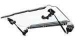 Flip Windshield for Polaris RZR Pro R isolated on a white background
