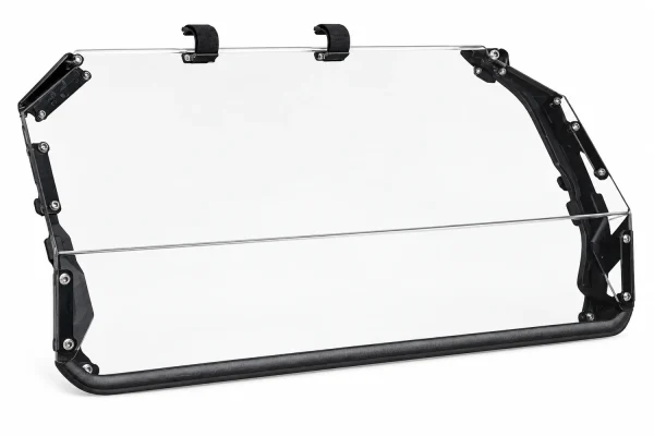 Rear Windshield for Polaris RZR Pro S isolated on a white background
