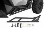 UTV Nerf Bars Rock Sliders with Step Function for Polaris RZR PRO 2020-2026, fitted to a Polaris Rzr