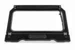 Flip Down Glass Windshield for Polaris RZR S 1000 isolated on a white background
