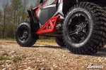 Tube rock sliders on a Polaris RZR Trail S 900, second installed view