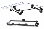 Flip Windshield for Polaris RZR XP 1000 isolated on a white background