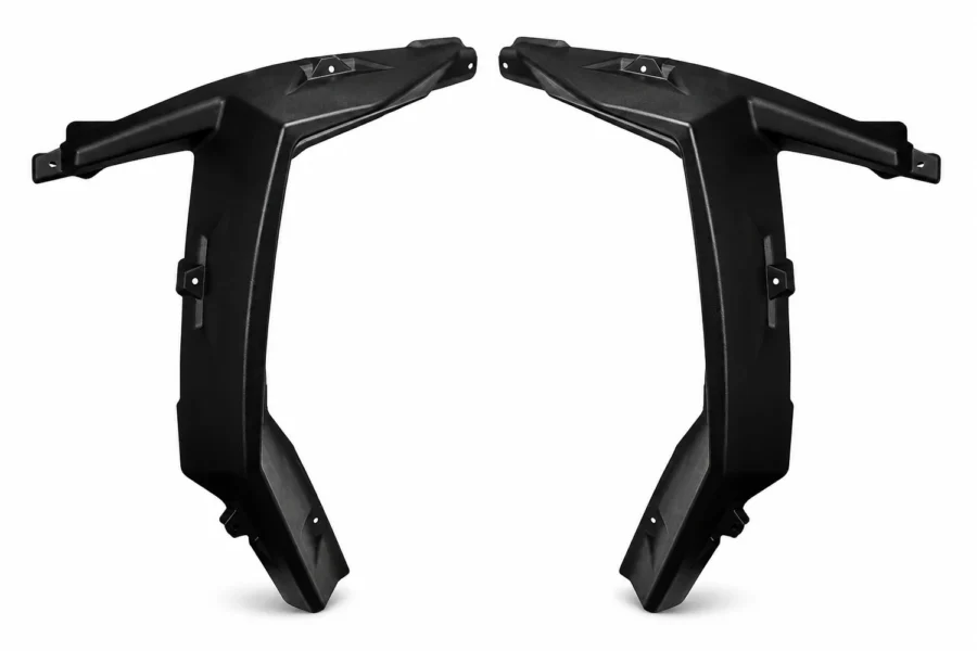 Extended Front Full Mud Flaps 2PCS for Polaris RZR XP 1000 / TURBO, shown on a plain background