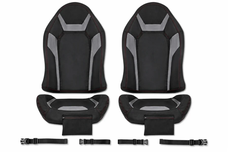 Seat Covers Water-Resistant 1680D for Polaris RZR XP 1000/Turbo 2014-2023, shown on a plain background
