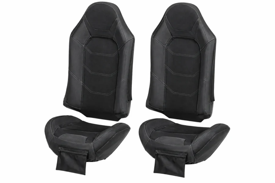 Seat Covers with Pocket for Polaris RZR XP 1000 / XP Turbo / RS1 (2014–2023), shown on a plain background
