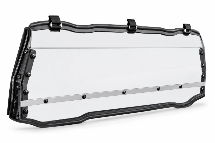 Rear Windshield for Polaris RZR XP S isolated on a white background