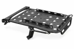 SuperATV Alpha Cargo Rack for Polaris RZR XP Turbo isolated on a white background