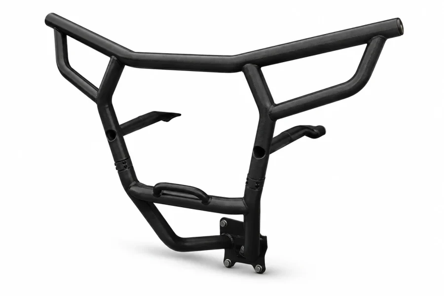 Rear Bumper for Polaris RZR XP Turbo isolated on a white background