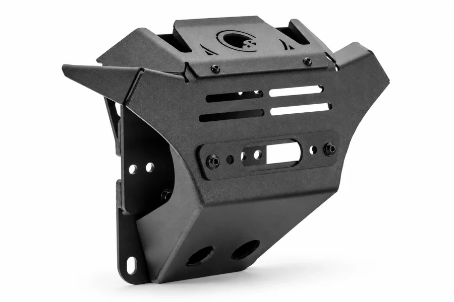 Winch Mount for Polaris RZR XP (2024+) isolated on a white background