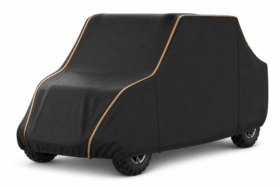 UTV Cover Waterproof 4-Seat 420D for Defender, Ranger, General, shown on a plain background
