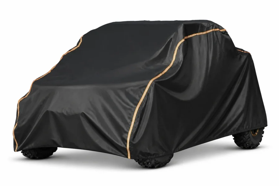 UTV Cover for Can-Am Maverick X3, Polaris RZR, Kawasaki, shown on a plain background