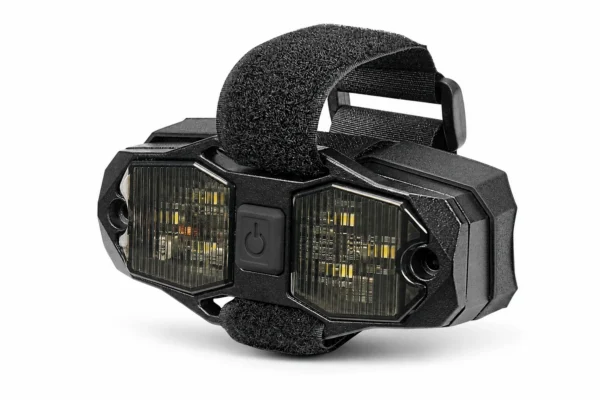 UTV Aluminum Waterproof Dome Light 600mAh Rechargeable for 1.5"-2" Roll Bar, shown on a plain background