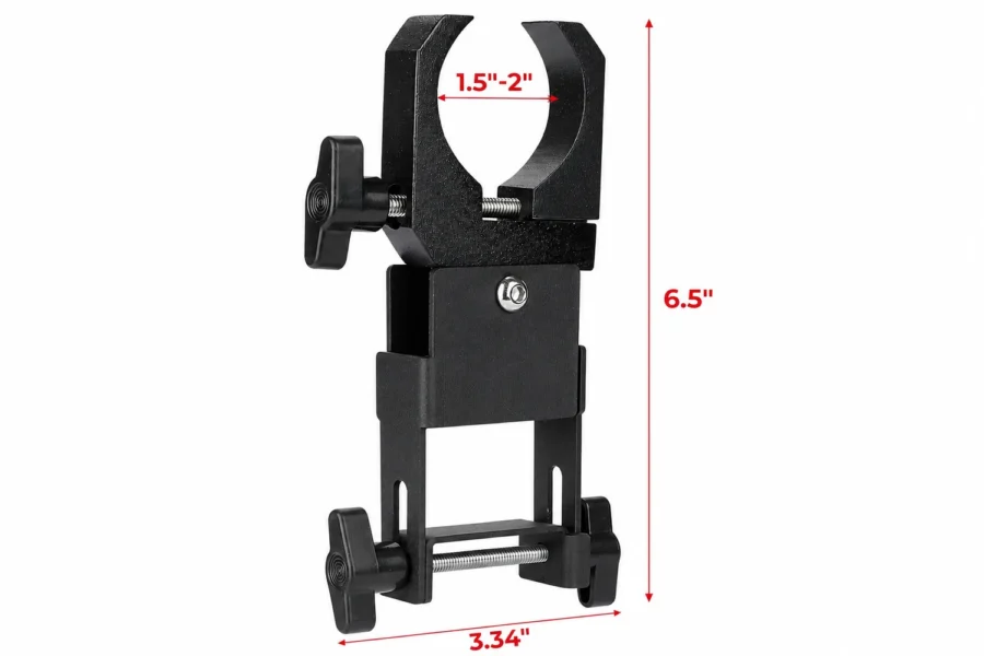 Drive Belt Mount fit 1.5”-2” Roll Bars for Polaris, Can-Am, shown on a plain background
