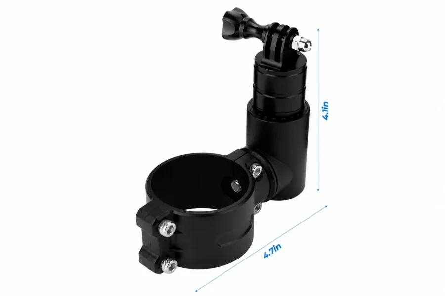 Go Pro Camera Holder for 1.75-2 inch roll bar, shown on a plain background