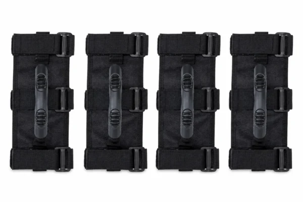 UTV Grab Handles for 1.5-2 inch Round Bar Cage (4 Packs), shown on a plain background