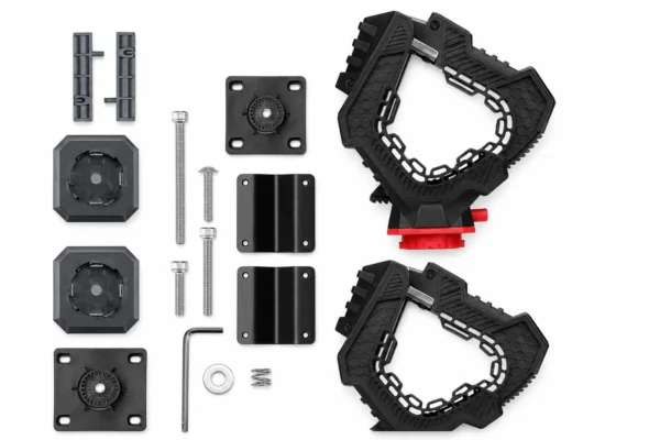 Ratcheting Hunting Tool Rack For ATV UTV, shown on a plain background