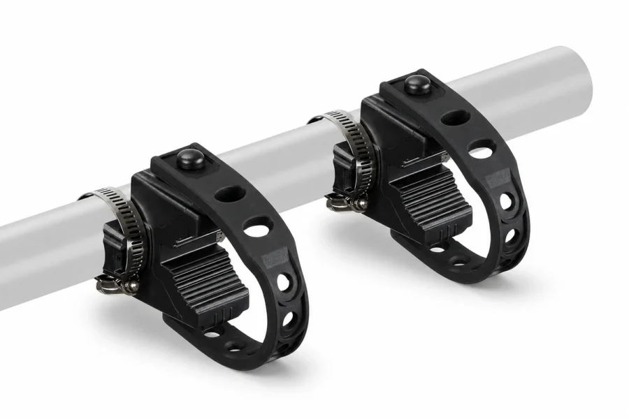Type B Rubber Tool Clamp Fits 0.75-2.25 Inches Roll Bars, shown on a plain background