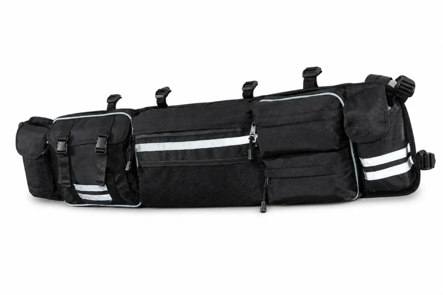 Universal UTV Roll Cage Organizer for Polaris Ranger RZR/ Pioneer Talon, shown on a plain background