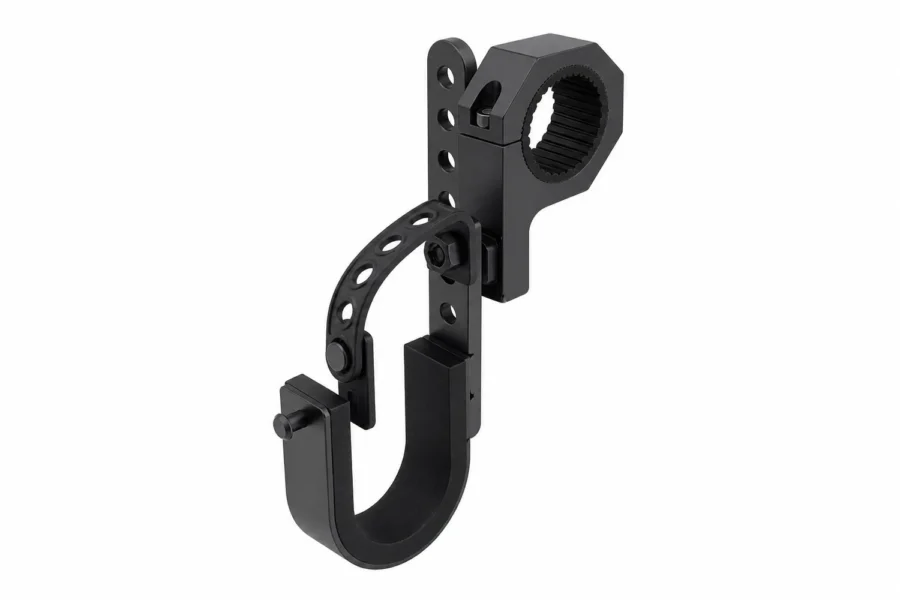 UTV Shotgun Holder Fit 1.75” 2” Roll Bars Ski Rack Bow Rack (2 pieces), shown on a plain background