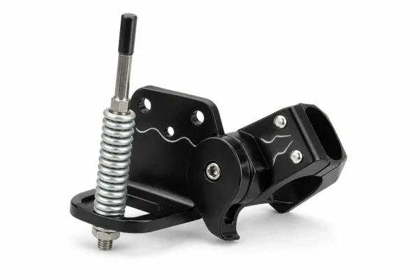 UTV Flag Mount, Whip Light Mount for 1.75 to 2 inch Roll Bar, shown on a plain background