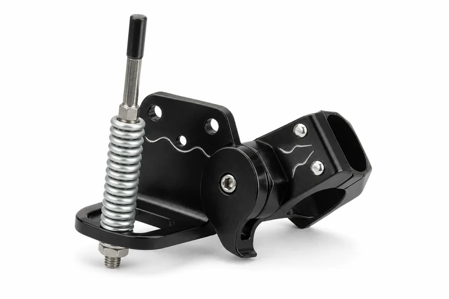 UTV Flag Mount, Whip Light Mount for 1.75 to 2 inch Roll Bar, shown on a plain background