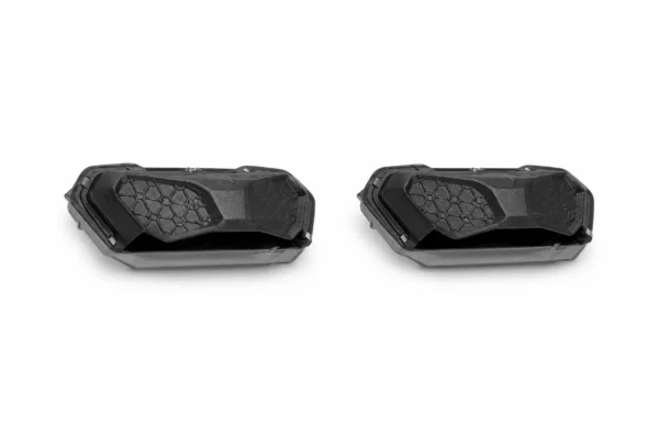 UTV Windshield Vent Kit For Polycarbonate Windshield, shown on a plain background